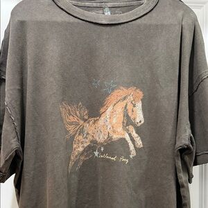 FREE PEOPLE FARM ANIMALS “SHETLAND PONY COMBO” NWT sz S